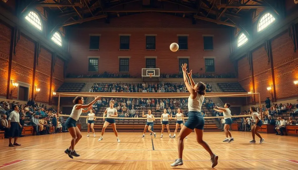 indoor volleyball history indoor volleyball history