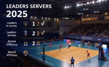 Volleyball Statistics 2025: Leaders in Serves, Blocks, and Attack Efficiency